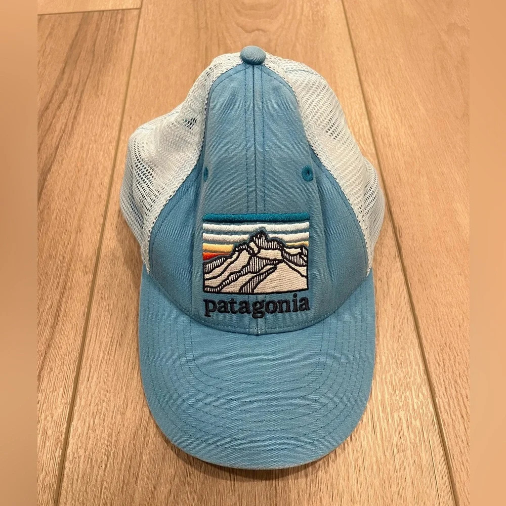PATAGONIA LINE LOGO RIDGE LOPRO TRUCKER CAP